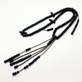 Koke Teijani black 8mm 100 beads 4 counters