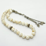 Natural seashell, 10mm, 33 beads