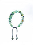 Natural Green Suleimani Agate Bracelet