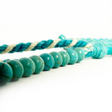 Turquoise Howlite Tasbih, Blue, 8mm beads, 100 beads, 2 counters